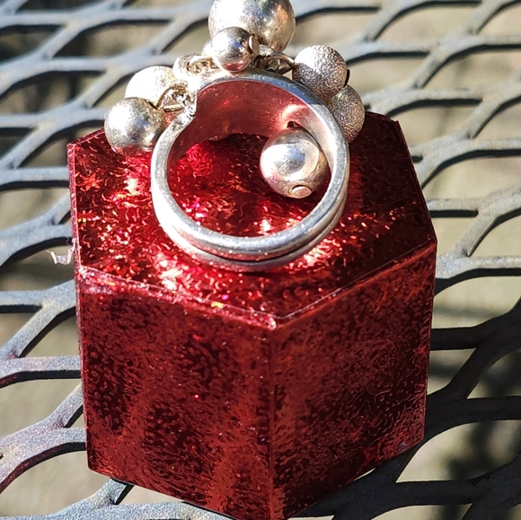 Sterling Silver Vintage Cha Cha Ring - Picture 3 of 9